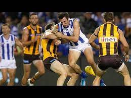 Team logo for north melbourne kangaroos. Round 5 2015 North Melbourne V Hawthorn Highlights Youtube