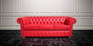 Great savings & free delivery / collection on many items. Buy Red Faux Leather Chesterfield Sofa Designersofas4u