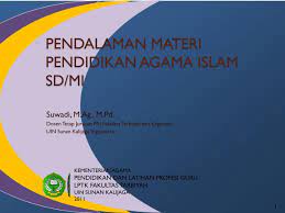 Maybe you would like to learn more about one of these? Ppt Pendalaman Materi Pendidikan Agama Islam Sd Mi Powerpoint Presentation Id 3020458