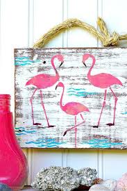 Try This Quick Diy Pink Flamingo Junk Sign Petticoat Junktion Flamingo Craft Pink Flamingos Flamingo Decor