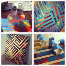 We did not find results for: Diy Painting Paint Canvas With Colors Tape Design With Painters Tape Spray Paint Over Tape Peel Back Tape Ta D Art Projects Canvas Painting Diy Diy Art