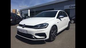 19 o/e spielberg alloys wanted. Brand New Volkswagen Golf R 300ps Dsg In Pure White Spielberg Alloys Crewe Volkswagen Youtube