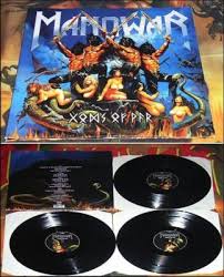 I read an article, on line, about the ten worst album covers ever. Popsike Com Manowar God Of War 3 Lp 2007 1st Press Warlord Medieval Steel Auction Details