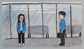 Winter Garden Couple Hospital Playlist Di 2020 Korean Drama Fanart Hyun Bin