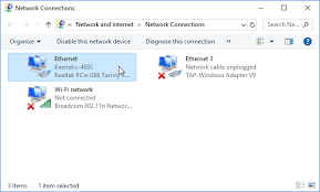 How To Change The Network Adapter Settings In Windows To Automatically Obtain An Ip Address From The Router Keenetic
