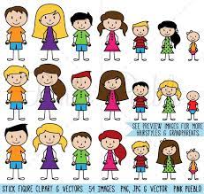 Our stick figure clipart set includes 28 png files with transparent backgrounds. Stick Figure Family Clipart Vector Pinkpueblo