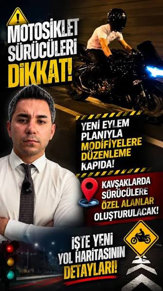 Motosiklet Sürücüleri Dikkat: Yeni Düzenleme Yolda!