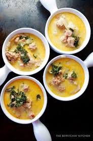 Baked Zuppa Toscana The Bewitchin Kitchen Recipe Zuppa Toscana Recipes Olive Garden Soups