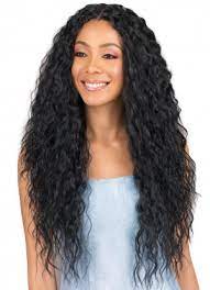 It has been styled with a blowout that ends in large loose curls cascading down your back, a truly head turning look. Lace Front Wigs