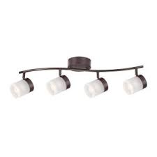 Hampton Bay 3 Light White Led Track Lighting Rail With Cord And Plug 1500t3 Wh The Home Depot