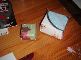 Repeat this for the other long side. No Glue Christmas Card Trinket Boxes How To Make A Box Paper Folding On Cut Out Keep