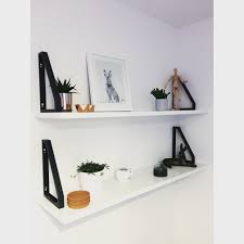 Ikea Hack Ekby Jarpen Shelves With Ekby Lerberg Brackets Placed On Top Ikea Wall Shelves Shelves Minimalist Kids Room