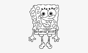 Dibujos para colorear, pintar , imprimir.: Dibujo De Bob Esponja Alegre Para Colorear Sponge Bob Coloring Pages Free Transparent Png Download Pngkey