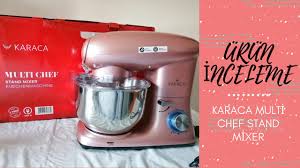 1400w 5,5 litre paslanmaz çelik kase. Karaca Multichef Hamur Yogurma Makinesi Kutu Acilimi Urun Denemesi Inceleme Youtube