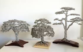 Maybe you would like to learn more about one of these? Artist Makes Intricate Tree Sculptures By Twisting Single Strands Of Wire Bored Panda