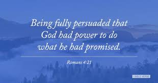 Image result for Romans 4:21 images