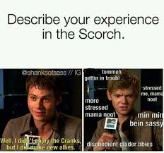 Mama Newt Google Search Maze Runner Funny Maze Runner Trilogy Maze Runner Imagines