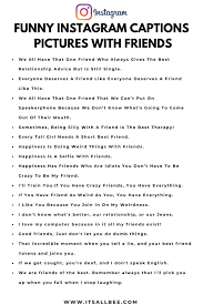 Instagram için 59 friendship quotes. The Best Instagram Captions For Pictures With Friends Itsallbee Solo Travel Adventure Tips Best Friend Captions Caption For Friends Instagram Captions For Friends