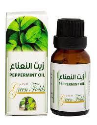 Green Fields Oil Factory زيت النعناع الاساسي العناية بالبشره Green Fields