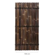 The panels can even be used as roofing above arbors and pergolas to provide a cool, shaded area beneath. Half Round Black Bamboo Fence Screen 100 X 180 Cm