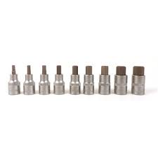 Un large choix de clés mâles, clés à mollette, clés à pipe à petits prix. Jeu De 9 Douilles Hexagonales Males 1 2 Pouce Precision Steel Feu Vert
