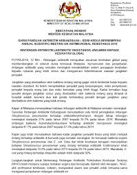 Senarai penuh nama anggota jemaah menteri dan timbalan menteri anggota kabinet malaysia yang terkini terdiri daripada seorang perdana menteri, tiada timbalan perdana menteri, empat menteri kanan, 27. Kkmalaysia On Twitter Kenyataan Akhbar Menteri Kesihatan Malaysia Rintangan Antibiotik Ancaman Kepada Kesihatan Global 13 Mei 2015 Http T Co Dftwtv21ez