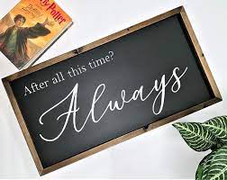 The end of an epic! Harry Potter Nursery Harry Potter Baby Harry Potter Decor Wall Farmhouse Decor Harry Potter Quotes Ravenclaw Signs Harry Potter Signs Home Living Signs Safarni Org