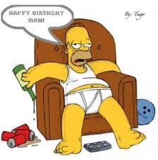 Homer Simpson Birthday Ecards Homer Simpson Frohes Neues Jahr Amazon Deutschland