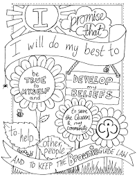 Girl scout brownie coloring pages. Girl Scout Law Coloring Pages Newyork Rp Com And Faba Me Girl Scout Promise Daisy Girl Scouts Brownie Girl Scouts