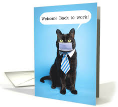 With tenor, maker of gif keyboard, add popular welcome back animated gifs to your conversations. Welcome Back To Work Funny Cat After Coronavirus Lockdown Humor Card