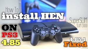 Jailbreak Ps3 Super Slim 4 85 Slim 4 85 Install Hen And Install Multiman Youtube