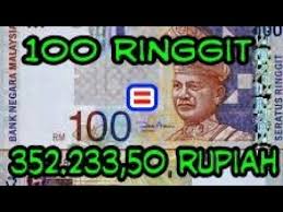 Dollar / malaysian ringgit secara langsung untuk menjejaki perubahan harga yang terkini. Terkuak 100 Ringgit Berapa Rupiah Youtube