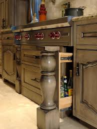 These kitchen cabinets were painted by kim de jong. Distressed Kitchen Cabinets Pictures Ideas From Hgtv Hgtv