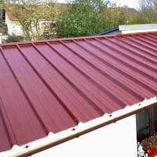 Tole bac acier leroy merlin. Tole Bac Acier 0 63 Mm Couverture Metallique 2100x1000 Mm Axel Rouge Tuile Ral 8012 Leroy Merlin