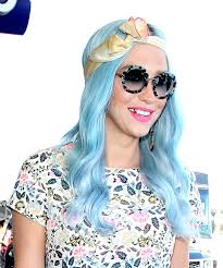 Two guys with a skipping rope. Hair Color Trend Blue Is The New Purple Thanks To Kesha And Nicole Richie Glamour