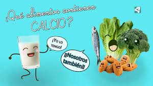 Que Alimentos Contienen Calcio En Ruta Con La Ciencia Youtube