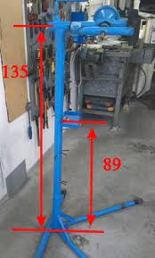 It lifts the back tire off the ground for drivetrain work and fairly securely holds the bike by the frame. Bicycle Repair Stand Diy Bikegremlin