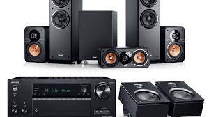 Der lautsprecherset ultima 40* von teufel kommt dem perfekten system fürs heimkino schon sehr nahe. Teufel Das Traumpaket 5 1 2 Dolby Atmos Heimkinosystem Inklusive Onkyo Av Receiver Play Experience
