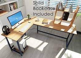 Check spelling or type a new query. H A Modern L Shaped Heavy Duty Desk Corner Gaming Computer Desk Pc Latop Study Table Workstation Home Large Computer Desk Large Wood Desk L Shaped Office Desk