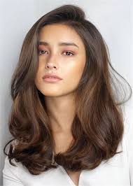 One Side Parted Wavy Human Hair Women Wig 20 Wavy Wavyhair Wavyhairstyles Wavybobhairstyles Wavycurlyhairstyles Hair Waves Medium Hair Styles Hair Styles