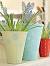 Painting Plant Pots Outdoor