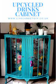 If you have a modern kitchen and looking for a cocktail cabinet, look no further than the connery, this sophisticated cocktail cabinet will keep your home bar organised and look fantastic. Upcycled Drinks Cabinet Cotswold Lifestyle Blogger