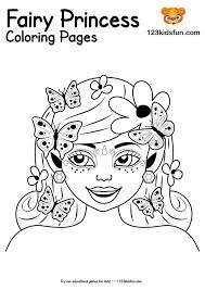 Stats on this coloring page. Free Printable Fairy Princess Coloring Pages For Girls 123 Kids Fun Apps Princess Coloring Pages Coloring Pages For Girls Princess Coloring