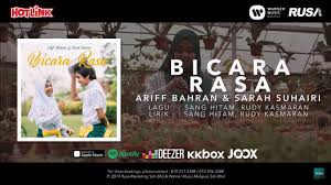 Datuk siti nurhaliza nyanyi live lagu segala perasaan. Lirik Lagu Bicara Rasa Ariff Bahran Sarah Suhairi Sayidahnapisahdotcom
