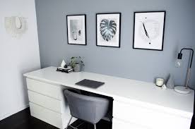 Workspace Ikea Malm Drawers Ikea Benchtop Wall Painted In Dulux Water Worn Styled By Aleisha Corr Zimmer Einrichten Diy Zimmer Gestalten Zimmer Gestalten