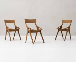 3 Chairs By Arne Hovmand Olsen For Mogens Kold Chair Furniture Decor