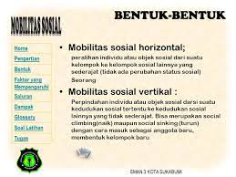 Mobilitas memiliki arti pergerakan, sesuatu yang mana bergerak dapat diartikan sebagai sebuah perubahan. Oleh Olih Solihudin Ss Ppt Download