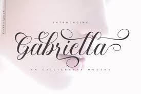 Browse by alphabetical listing, by style, by author or by popularity. Gabriella Script Font By Cooldesignlab Creative Fabrica Script Fonts New Fonts Script