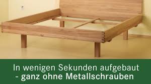 Ich möchte günstig kaufen mehr informationen. Metallfreies Holzbett Aufbauen Kinderleicht Schnell Allnatura Ihr Schlaf Experte Youtube