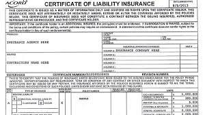 A certificate of liability insurance provides the basics about your insurance coverage on a single page. How To Read A Certificate Of Insurance Part I General Liability Grow Green Insurance Services